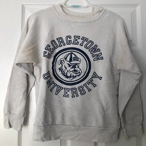 Vintage Georgetown University sweatshirt